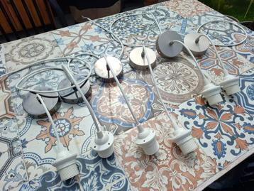 Plafondlamp pendel fittingen (6stuks) beschikbaar voor biedingen