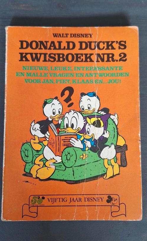 Donald Duck's Kwisboek Nr. 2 - 50 Jaar Disney, Boeken, Kinderboeken | Jeugd | onder 10 jaar, Gelezen, Fictie algemeen, Ophalen of Verzenden