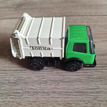 Vintage Tonka vrachtwagen met open achterklep – 10 cm beschikbaar voor biedingen
