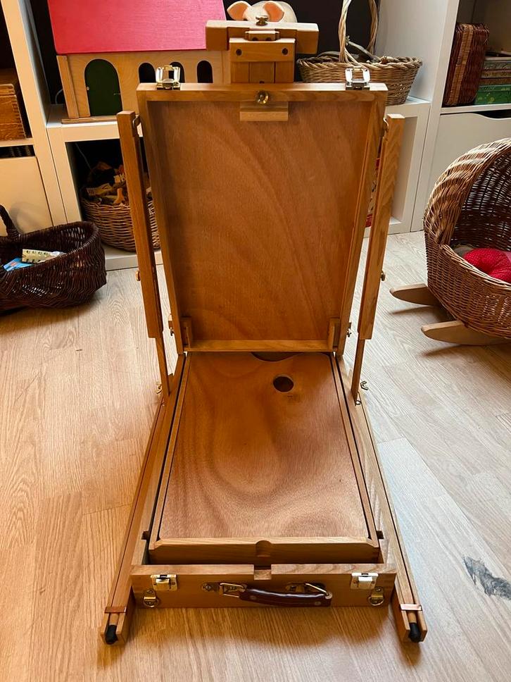 inklapbare schildersezel, Hobby en Vrije tijd, Schilderen, Zo goed als nieuw, Ezel, Ophalen of Verzenden