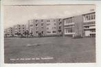 Assen, Dr. I.Kan School met flats Thorbeckelaan, Ophalen of Verzenden, 1940 tot 1960, Ongelopen, Drenthe