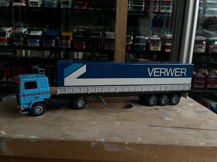 Verwers Volvo F12 Tekno, Hobby en Vrije tijd, Modelauto's | 1:50, Zo goed als nieuw, Bus of Vrachtwagen, Tekno, Verzenden