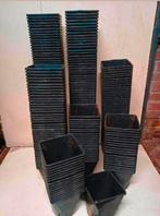 Kweekpotten plantenpotten bloempotten 14x14x14 cm, Kunststof, Gebruikt, Minder dan 30 cm, Vierkant