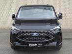 Ford Transit Custom 2.5 Plug-IN Hybrid 233 PK L2H1 Titanium, Auto's, Bestelauto's, Stof, 4 cilinders, Zwart, Bedrijf