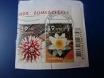 Nederland 2002 - 2 zomerzegels op papier - gest., Postzegels en Munten, Postzegels | Nederland, Verzenden, Na 1940, Gestempeld
