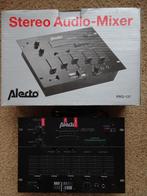 Alecto PRO-137 Stereo Audio Mixer, Ophalen of Verzenden, Gebruikt, 5 tot 10 kanalen, Microfooningang