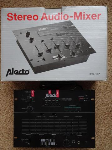 Alecto PRO-137 Stereo Audio Mixer beschikbaar voor biedingen