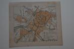 AMERSFOORT PLATTEGROND CHROMOLITHO ANWB 1901-1920 E87, Ophalen of Verzenden