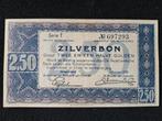 Zilverbon 2 1/2 Gulden 1938 Serie I, Ophalen of Verzenden, 2½ gulden, Los biljet