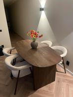 Japandi eetkamerstoel 4x, Huis en Inrichting, Stoelen, Ophalen, Overige kleuren, Hout, Vier