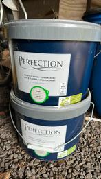 Perfection mat ral 9001 2x 10l, Ophalen, Zo goed als nieuw, Wit, Verf