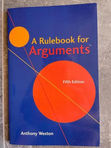 A Rulebook for Arguments beschikbaar voor biedingen