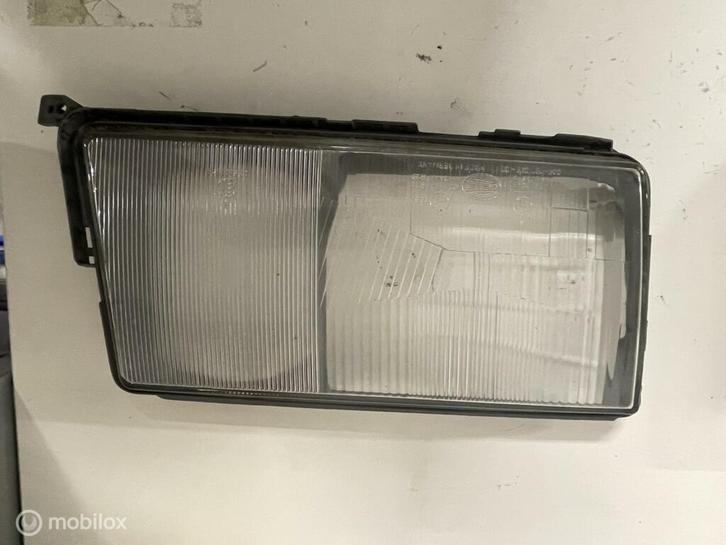 Koplamp glazen glas rechts mercedes benz 190 w201, Auto-onderdelen, Verlichting, Gebruikt, Ophalen of Verzenden
