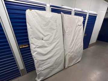 Ikea Hopen tweepersoons bedframe + matrassen - afbeelding 6