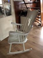 Schommel stoel, Huis en Inrichting, Gebruikt, Wit, Ophalen of Verzenden, Eén