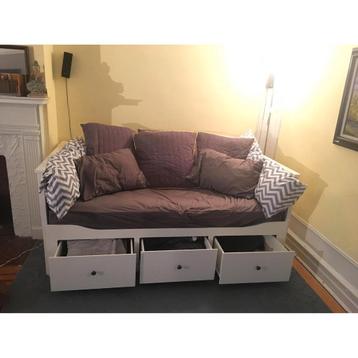 Bedbank ikea, hemnes