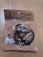 Bali Armband - I Love Bali 3 stuks, Bruin, Nieuw, Ophalen of Verzenden, Met bedels of kralen