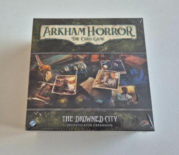 Arkham Horror Card Game Drowned City Investigator Expansion beschikbaar voor biedingen