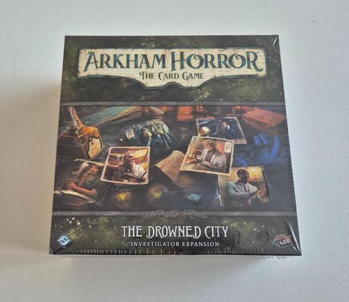 Arkham Horror Card Game Drowned City Investigator Expansion, Hobby en Vrije tijd, Gezelschapsspellen | Bordspellen, Nieuw, Drie of vier spelers