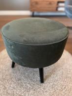 Poef groen, Ophalen, Minder dan 50 cm, Rond, Minder dan 50 cm