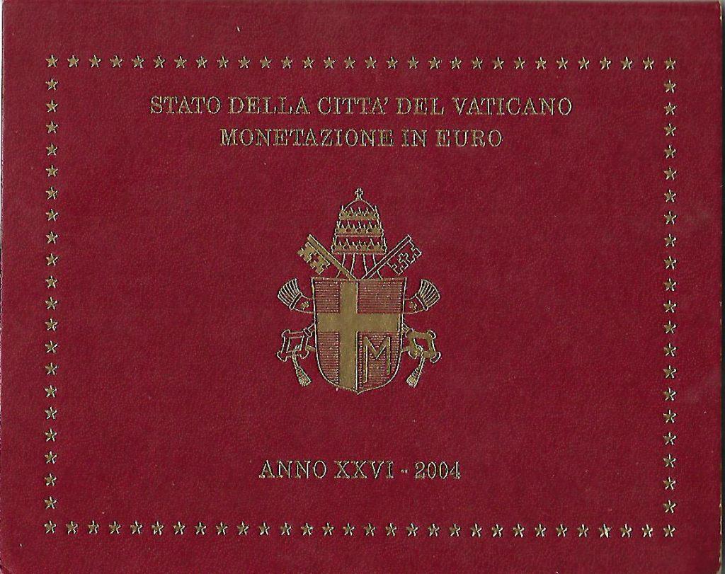 Vaticaan 2004 BU, Verzenden, Vaticaanstad, Overige waardes