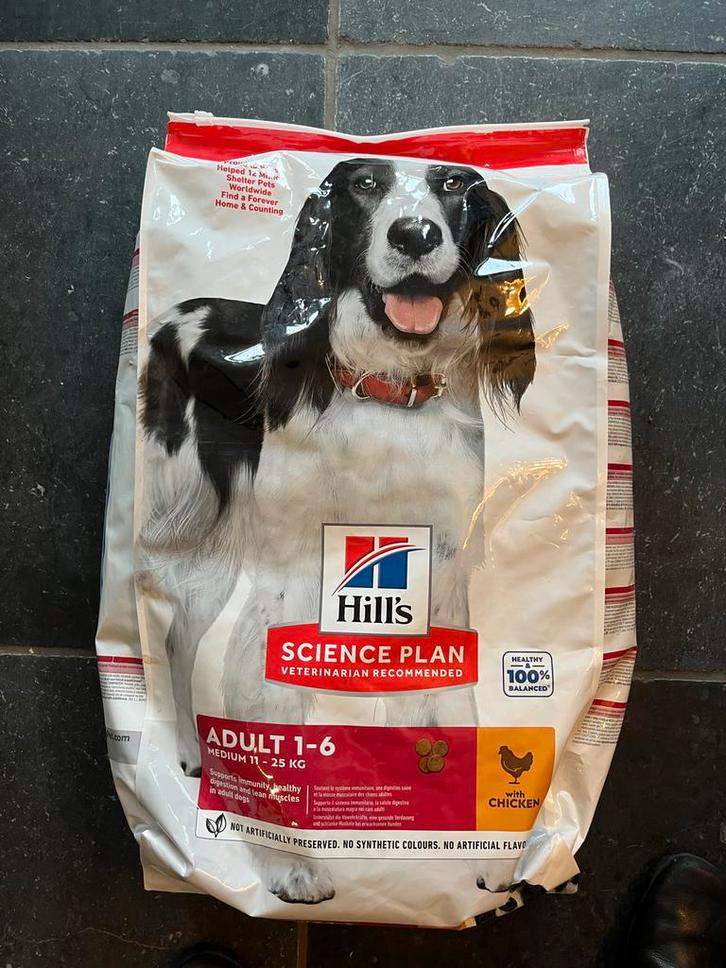 Hondenvoer: Hill's Science Plan - Canine Adult - Medium, Dieren en Toebehoren, Dierenvoeding, Hond, Ophalen
