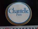 sticker Frankrijk Chantelle Paris, Ophalen, Zo goed als nieuw, Bedrijf of Vereniging