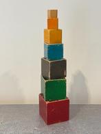 ADO Ko Verzuu houten blokkentoren 7-delig blokken, Antiek en Kunst, Antiek | Speelgoed, Ophalen of Verzenden