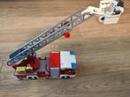 Ladderwagen Brandweer Playmobil, Kinderen en Baby's, Speelgoed | Playmobil, Ophalen of Verzenden, Zo goed als nieuw, Complete set