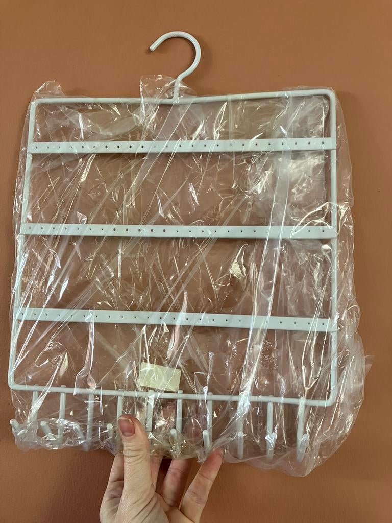 Witte metalen sieraden rek, Sieraden, Tassen en Uiterlijk, Overige Accessoires, Ophalen of Verzenden, Zo goed als nieuw