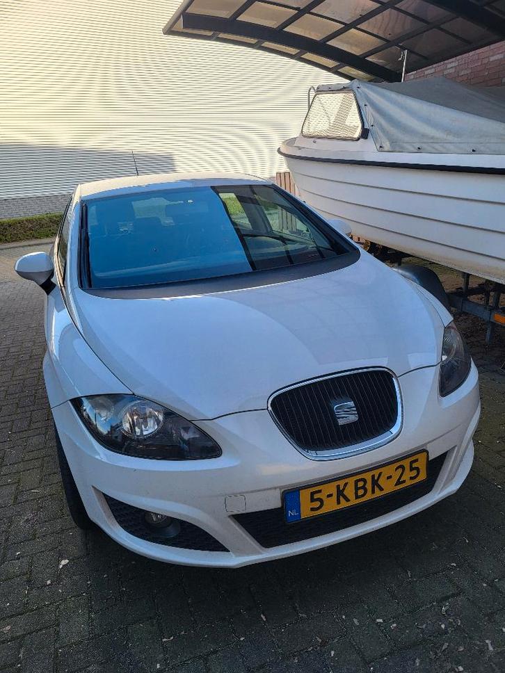 Seat Leon 1.2 TSI 77KW 2012 Wit, Auto's, Seat, Particulier, Leon, ABS, Airconditioning, Bluetooth, Climate control, Cruise Control