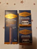 King C Gillette safety razor scheermes, Ophalen of Verzenden, Nieuw, Gehele gezicht, Verzorging