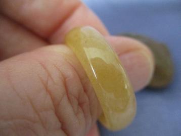 Bandring bruinbeige agaat Ø 22,2 mm beschikbaar voor biedingen