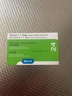 Gvb dagkaart 24-uurs, Eén persoon, Bus, Metro of Tram, Algemeen kaartje