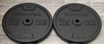 Halterschijven 2x20kg Totaal 40kg Gietijzer, Sport en Fitness, Fitnessmaterialen, Ophalen, Zo goed als nieuw