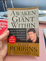 Tony Robbins - Awaken the Giant Within, Boeken, Ophalen of Verzenden, Zo goed als nieuw, Tony Robbins