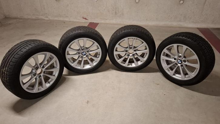BMW winterbanden+velg 17inch origineel, Auto-onderdelen, Banden en Velgen, Banden en Velgen, Winterbanden, 17 inch, 225 mm, Personenwagen