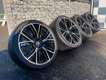 20 inch BMW velgen 5x112 G30 G31 + Bridgestone 5 serie beschikbaar voor biedingen
