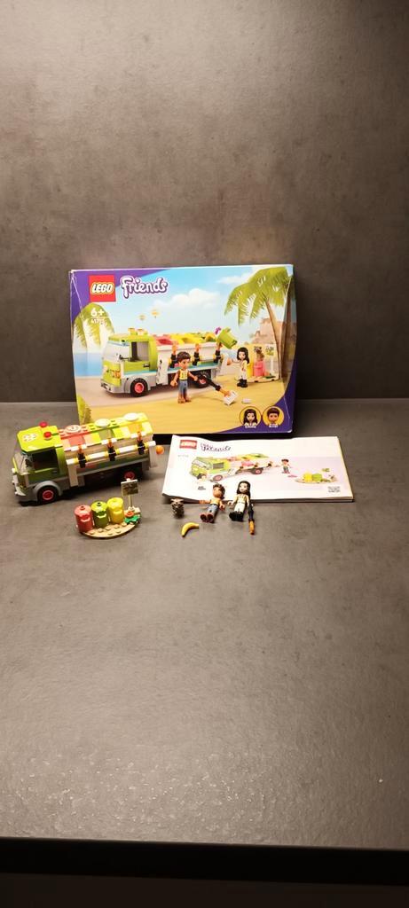 LEGO Friends Foodtruck - Compleet met Instructies, Verzamelen, Transformers, Gebruikt, Overige generaties, Overige rassen, Ophalen of Verzenden