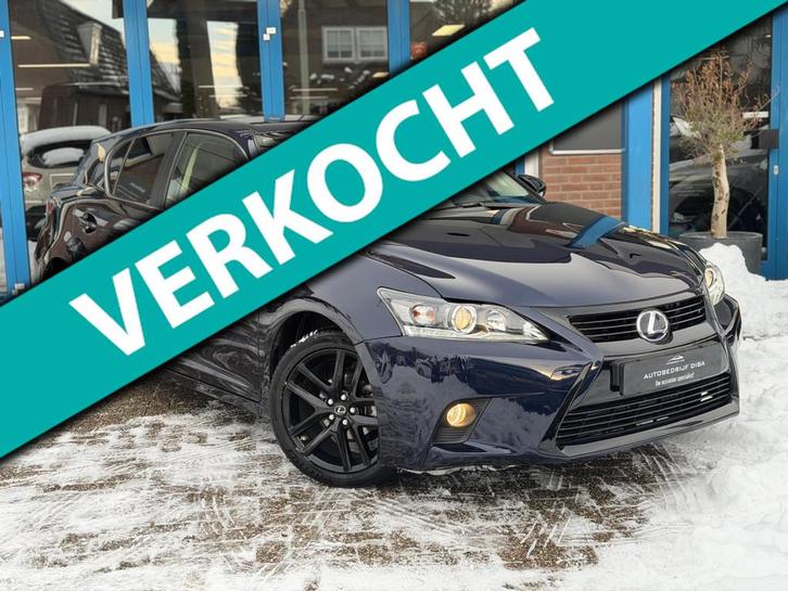 Lexus CT 200h Sport Edition 2016 NAVI LM APK NAP, Auto's, Lexus, Bedrijf, Te koop, CT-H, ABS, Achteruitrijcamera, Airbags, Airconditioning