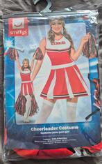 Cheerleader outfit, maat S met pompoms, Kleding | Dames, Carnavalskleding en Feestkleding, Ophalen of Verzenden, Zo goed als nieuw