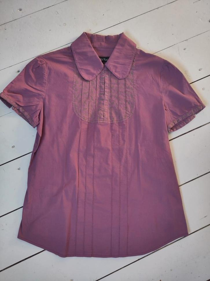 Paul Frank blouse, maat M, Kleding | Dames, Blouses en Tunieken, Zo goed als nieuw, Maat 38/40 (M), Paars, Ophalen of Verzenden