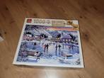 King Puzzel 1000 Stukjes - Winterlandschap, Ophalen of Verzenden, 500 t/m 1500 stukjes, Zo goed als nieuw, Legpuzzel