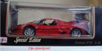 1:18 Ferrari F50 1995 MAISTO Rood 31823 schaal model beschikbaar voor biedingen