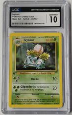 Ivysaur 1999  Base Set 1st Ed!!!!!!. CGC 10, Ophalen of Verzenden, Zo goed als nieuw, Losse kaart