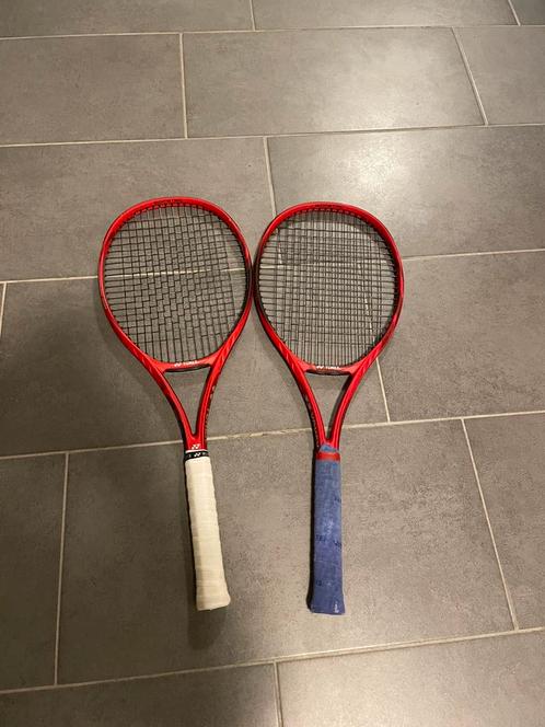 2x Yonex Vcore 95 (2017 model) L3, Sport en Fitness, Tennis, Gebruikt, Racket, Overige merken, L3, Verzenden