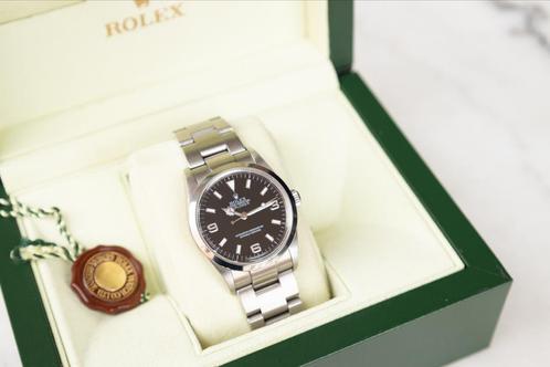 Rolex Explorer with guarantee, Sieraden, Tassen en Uiterlijk, Horloges | Heren, Zo goed als nieuw, Rolex, Staal, Ophalen of Verzenden