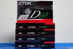 5 nieuwe TDK D60 gesealde cassettebandjes 15 euro !!, Ophalen, 2 t/m 25 bandjes, Overige genres, Nieuw in verpakking