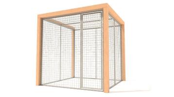 Luxe Kippenren Kiki | 198 x 188 x 191 cm beschikbaar voor biedingen