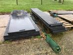 rijplaten, Overige materialen, Gebruikt, Minder dan 20 mm, Ophalen of Verzenden